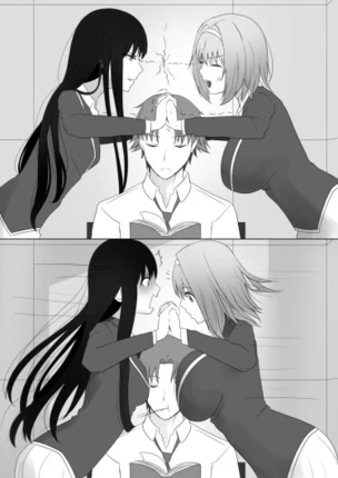 Двое одноклассницы