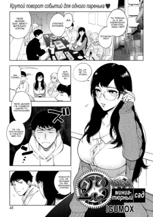 23 часа, миниатюрный сад