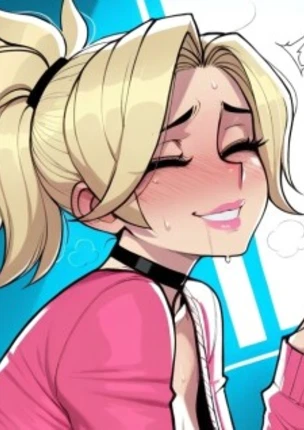 Комикс о Бимбо-Стримерше Мерси