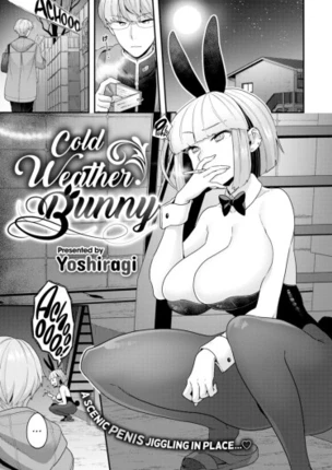 Зайчик в холодную погоду